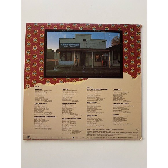 Emmylou Harris Elite Hotel 1975 LP Reprise Records MSK 2286 VG+ Vinyl - Picture 2 of 7